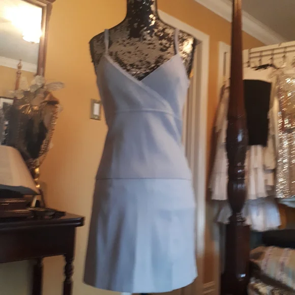 Silver mini skirt - Picture 5 of 9